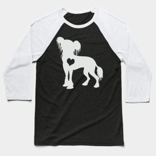 Adore Chinese Crested Dogs Baseball T-Shirt